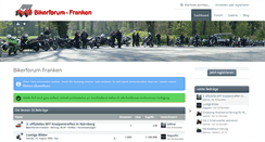 Desktop Screenshot of bikerforum-franken.de